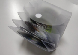 Folder porta cd in PVC elettrosaldato