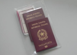 Documents, passports and identity cards holder for hotels, campings and villages