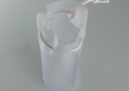 Promotable packaging in hf welded PVC