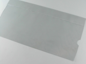 Busta per radiografie in PVC trasparente saldato in HF