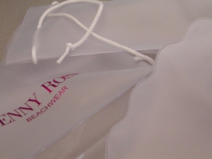 PVC bag for underwear and beachwear, personalizable